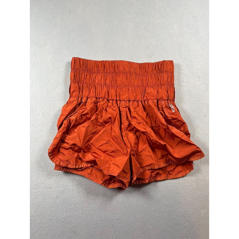 FP Free People Movement The Way Home Brushed Apricot High Rise Workout Shorts S